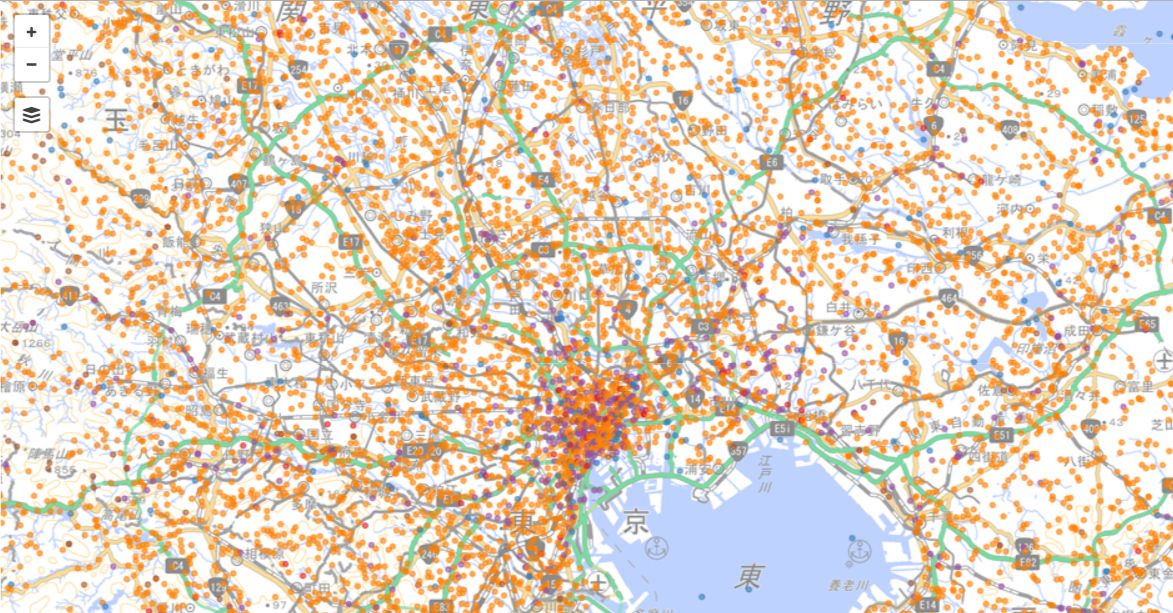 歴史地名マップ - 歴史地名データの多数の地名を同時表示できる地図 | ROIS-DS人文学オープンデータ共同利用センター（CODH）